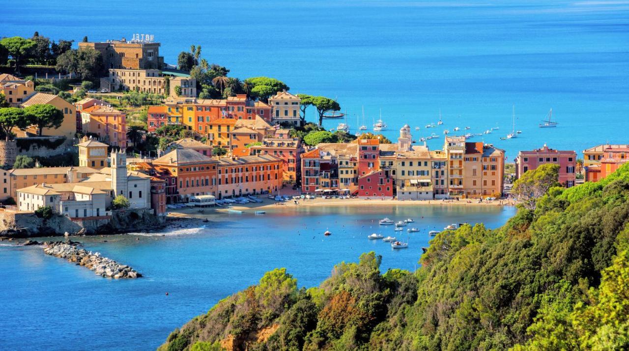 068 - Casa Stella Marina In Centro, 450Metri Da Mare E Spiaggia Sestri Levante Exteriör bild